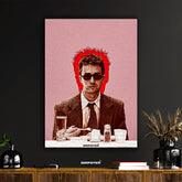 Fight Club Narrator "Aura" Art Poster